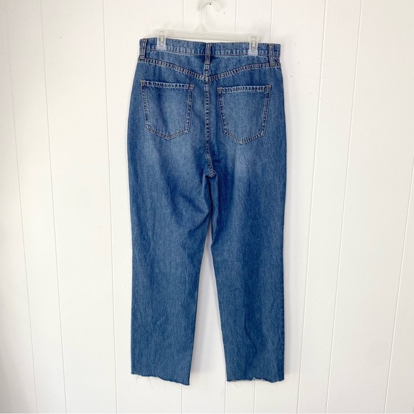 Sam Edelman Yaro High Rise Pinch Waist Jeans Skyline Womens 30 Distressed 90s - Picture 2 of 15